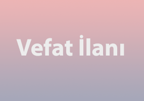 Vefat İlanı Örneği